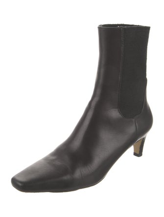 TOTEME Leather Sock Boots