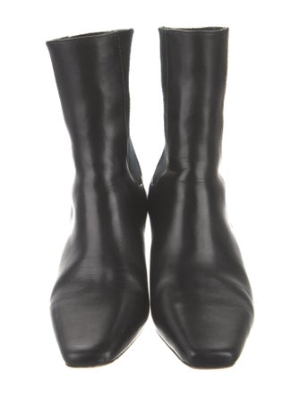 TOTEME Leather Sock Boots