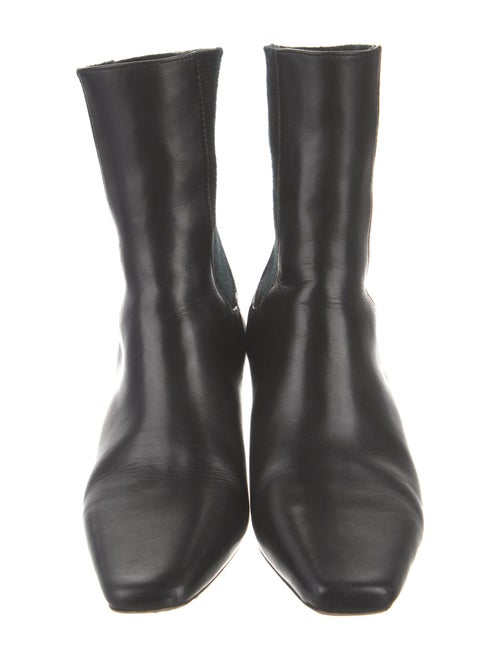 TOTEME Leather Sock Boots