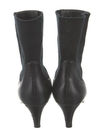 TOTEME Leather Sock Boots