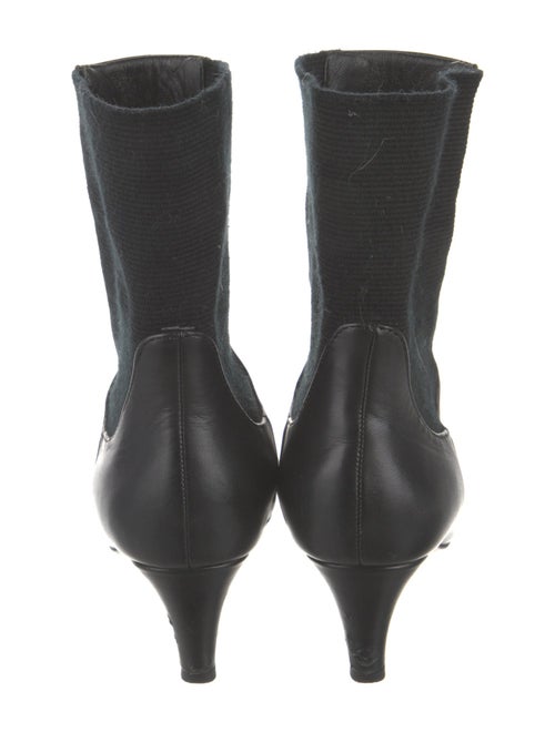 TOTEME Leather Sock Boots