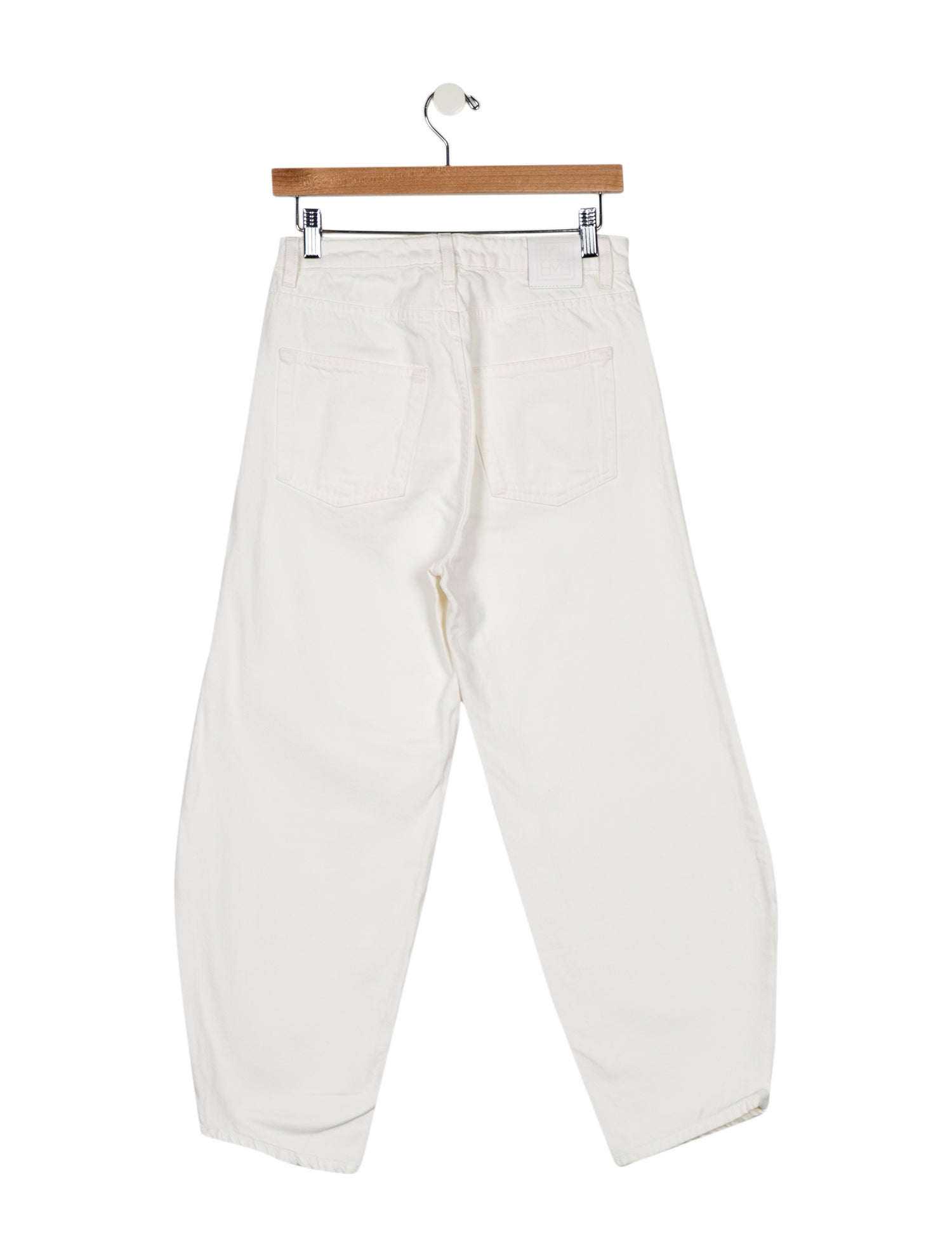 TOTEME High-Rise Straight Leg Jeans