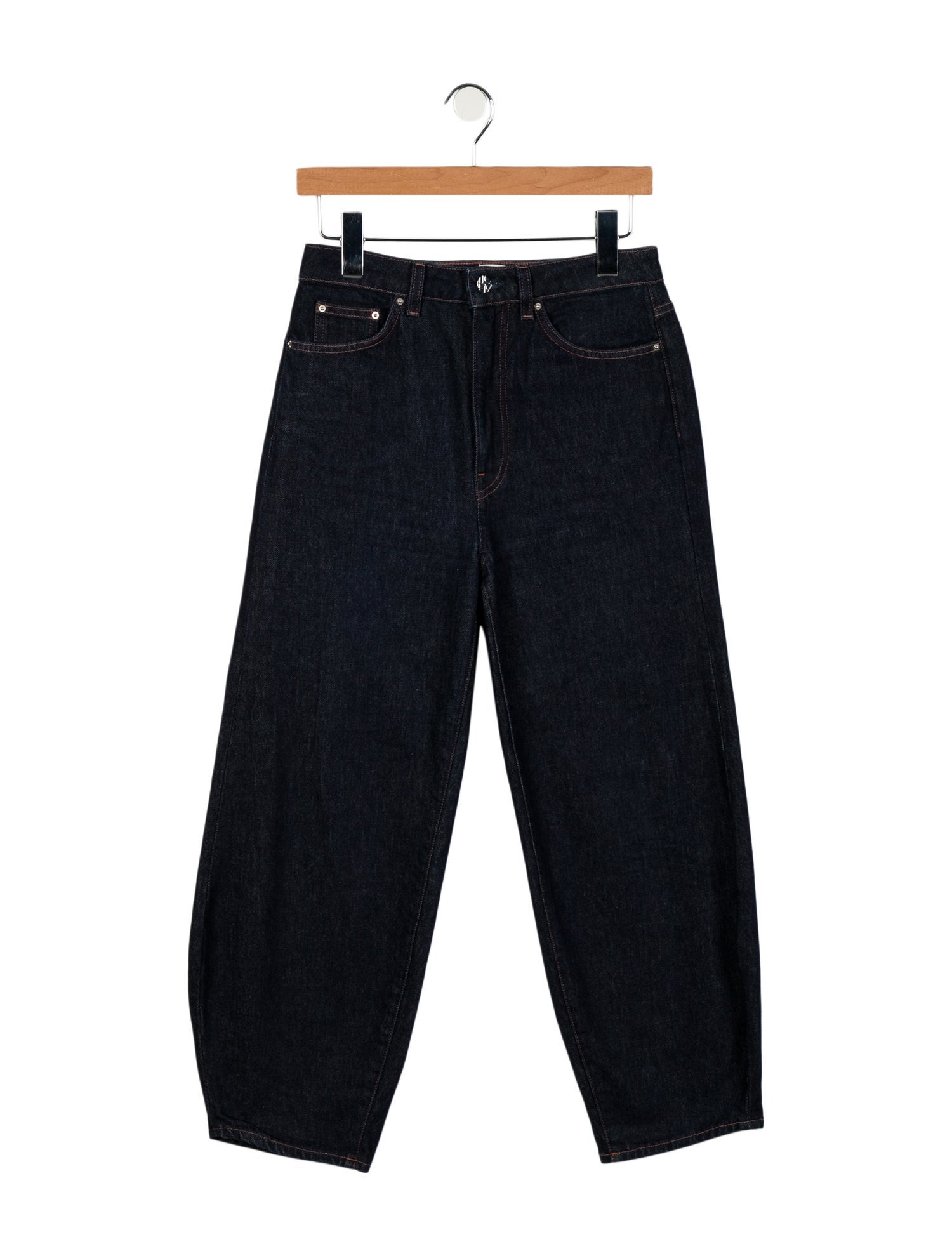 TOTEME High-Rise Straight Leg Jeans