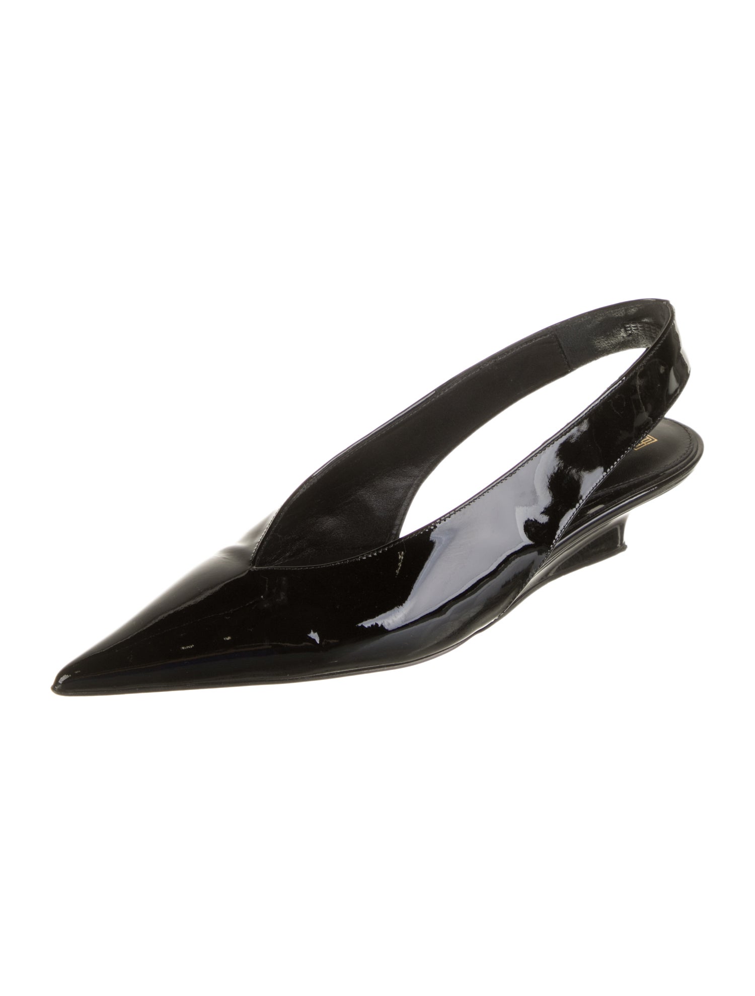 TOTEME Patent Leather Slingback Pumps