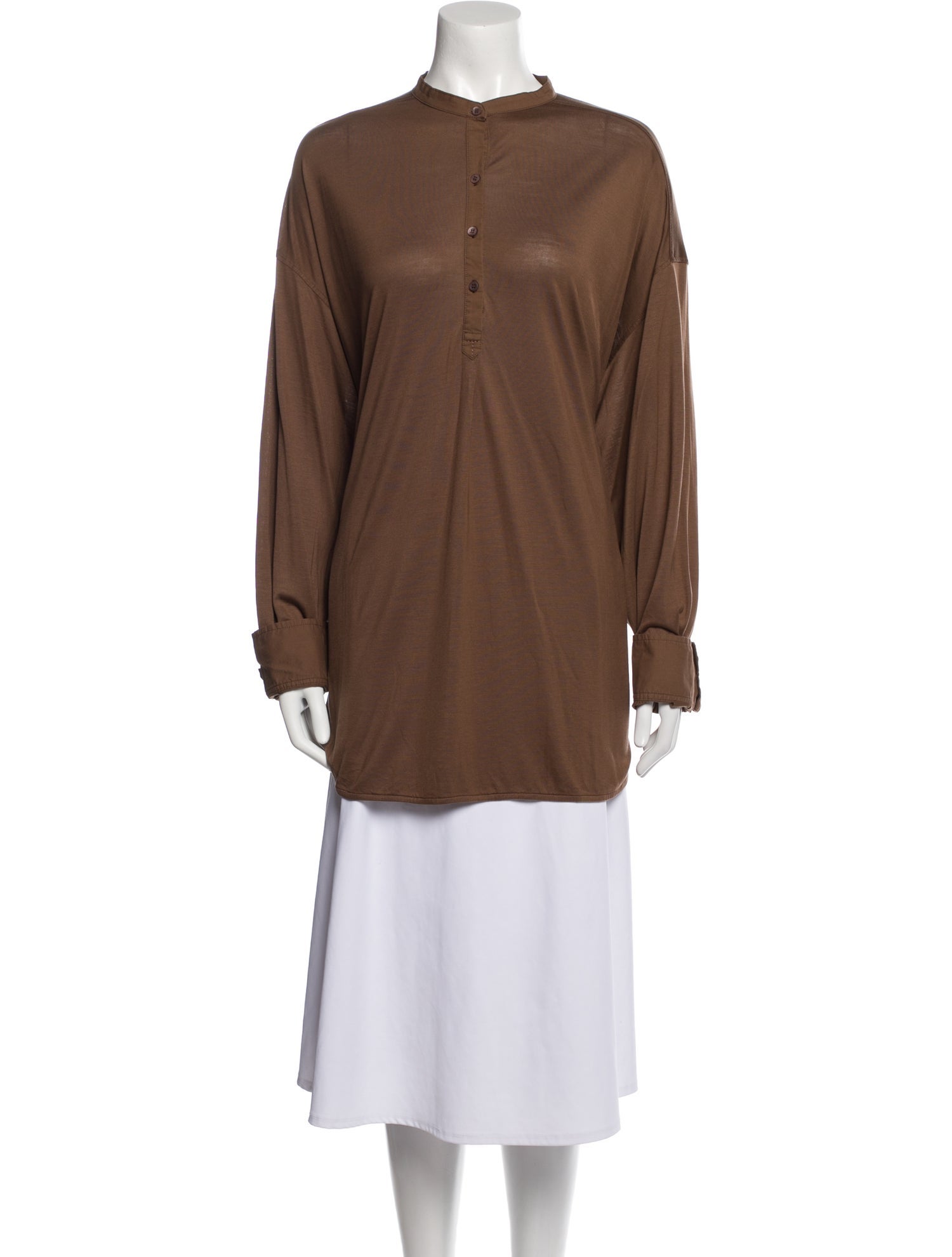 TOTEME Mock Neck Long Sleeve Tunic w/ Tags