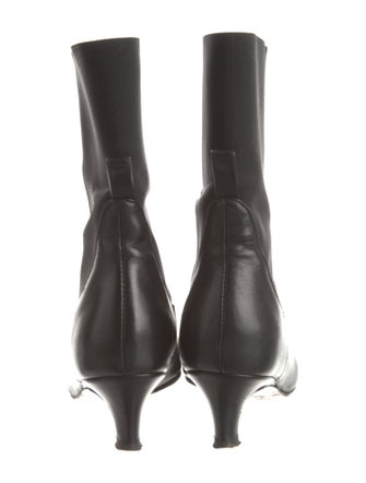 TOTEME Leather Lace-Up Boots