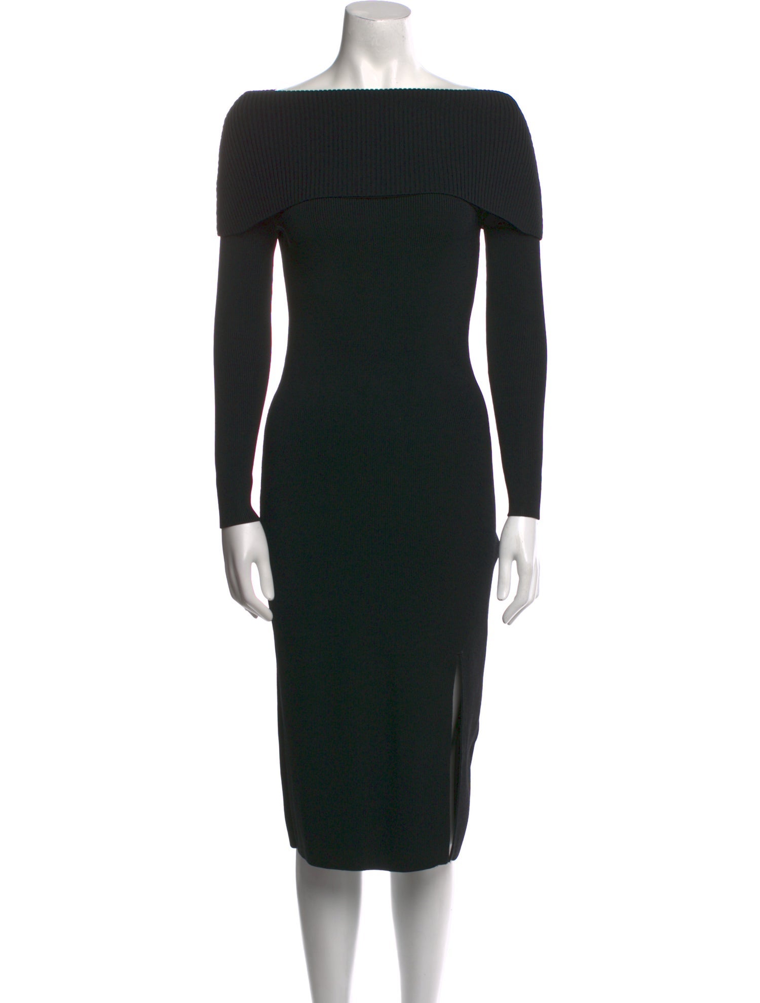 TOTEME Bateau Neckline Midi Length Dress