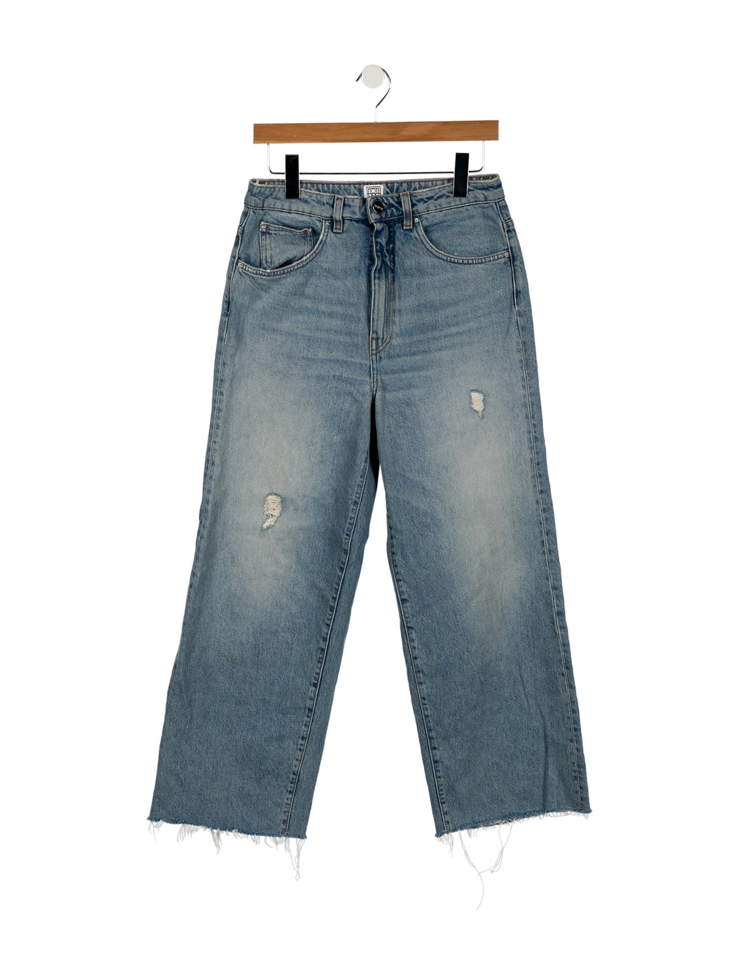 TOTEME High-Rise Wide Leg Jeans