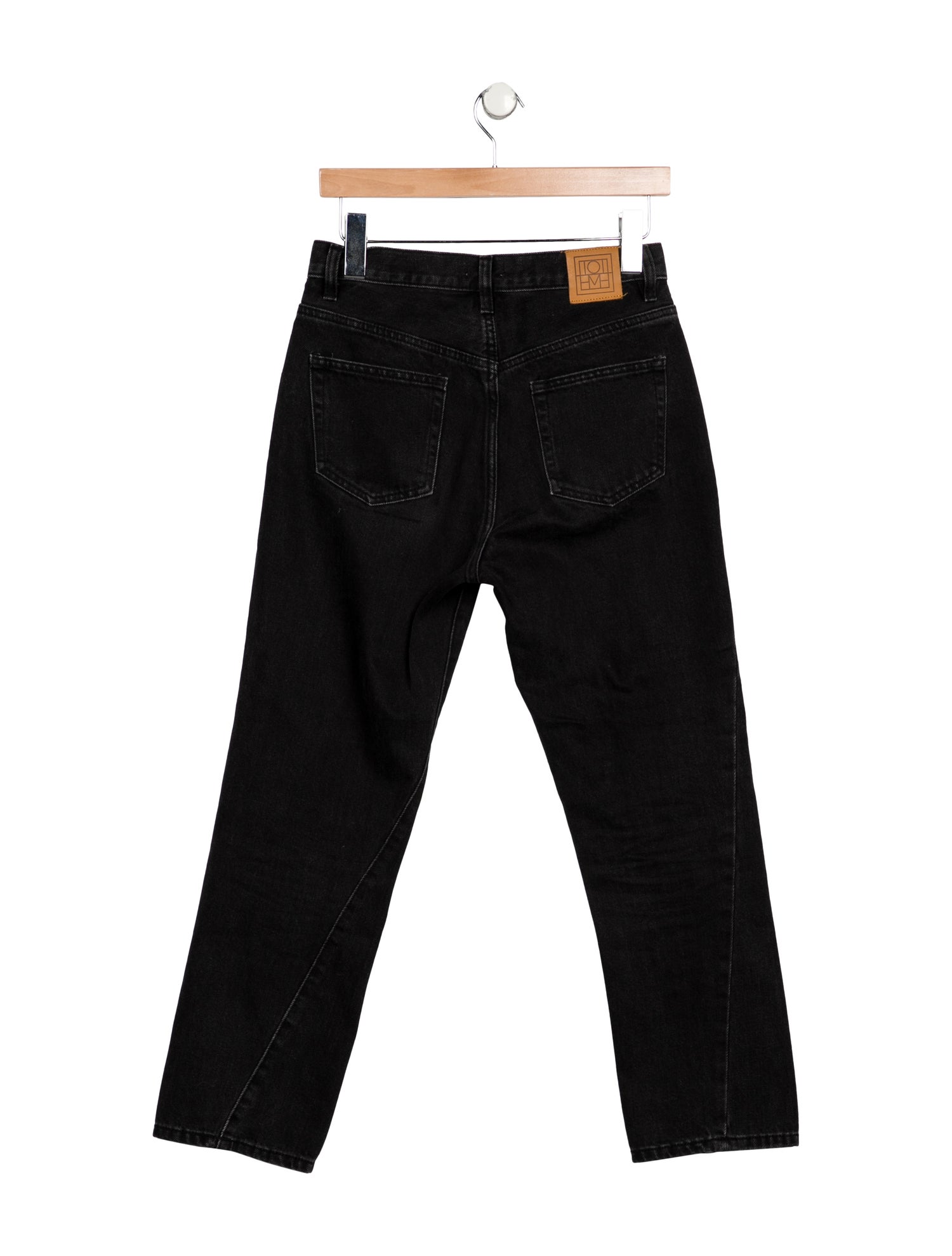 TOTEME High-Rise Straight Leg Jeans