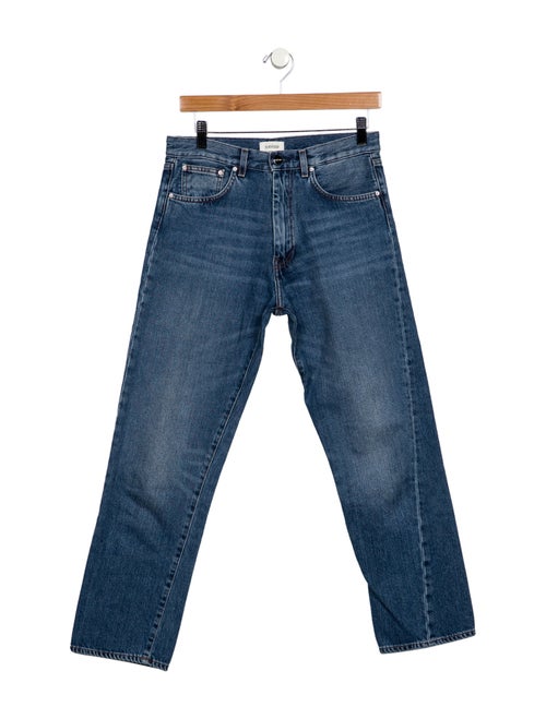 TOTEME High-Rise Straight Leg Jeans