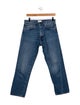 TOTEME High-Rise Straight Leg Jeans