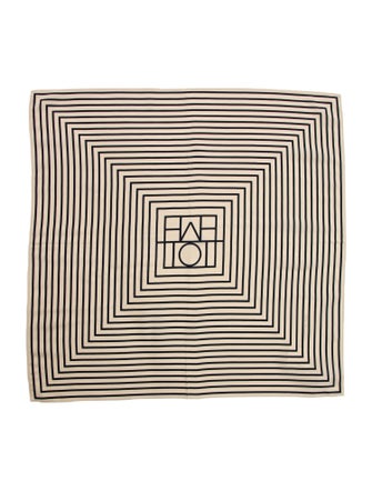 TOTEME Silk Striped Scarf