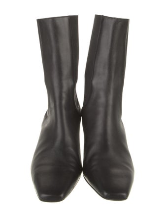 TOTEME Leather Sock Boots