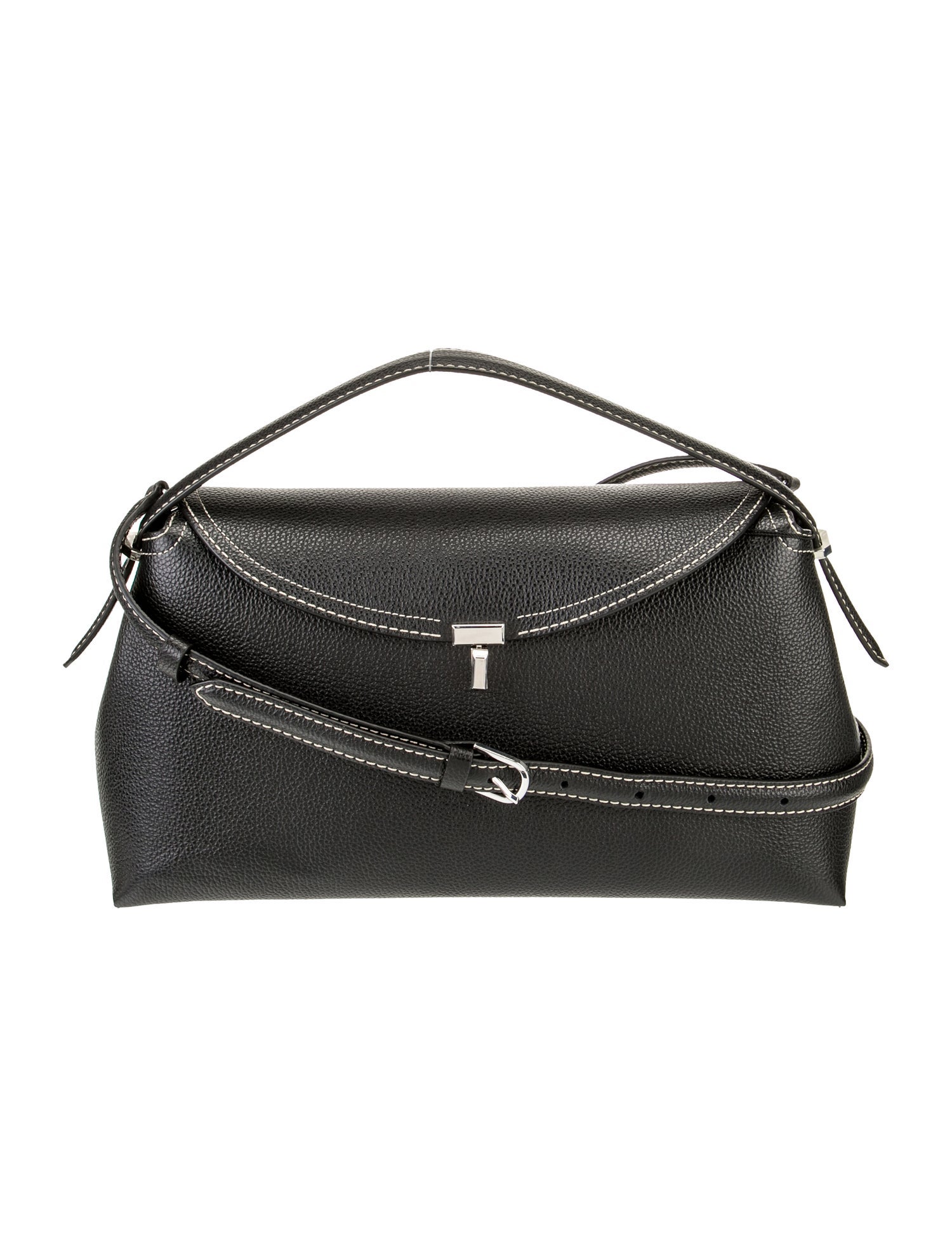 TOTEME Leather T-Lock Shoulder Bag