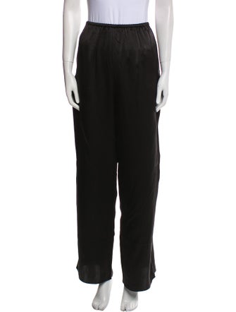 TOTEME Silk Wide Leg Pants