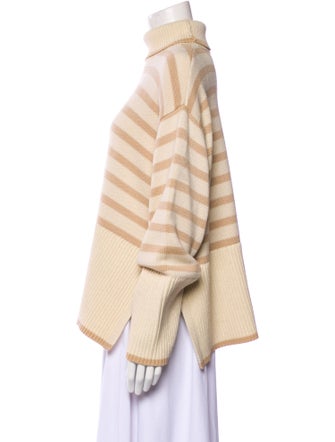 TOTEME Striped Turtleneck Sweater