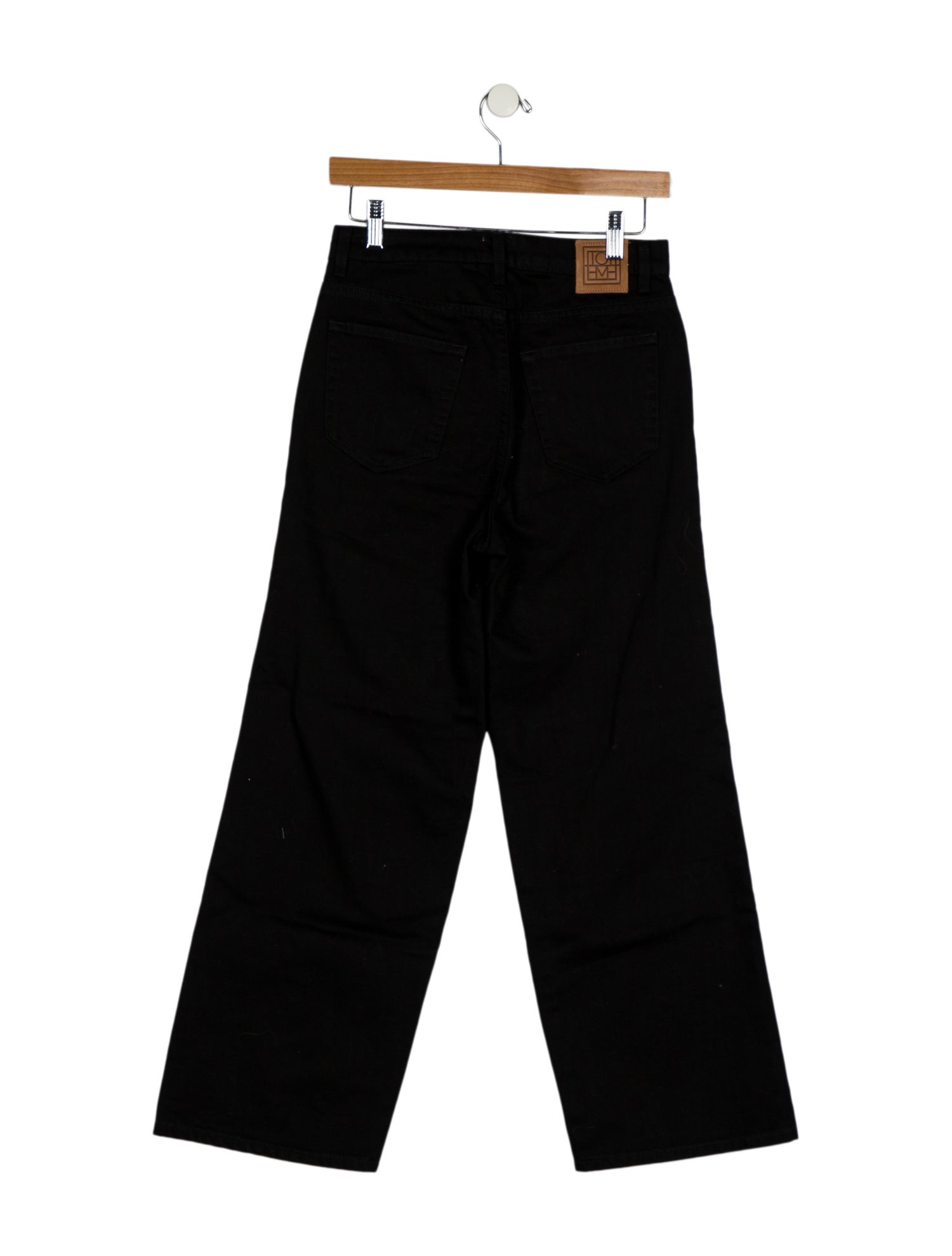 【Toteme】 High-riseワイドレッグパンツ TOTEME ハイライズ ワイドジーンズ | ブルー | FARFETCH JP