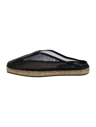 TOTEME Mesh Mesh Accents Espadrilles