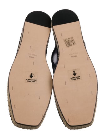 TOTEME Mesh Mesh Accents Espadrilles