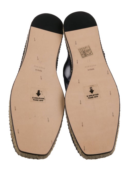TOTEME Mesh Mesh Accents Espadrilles