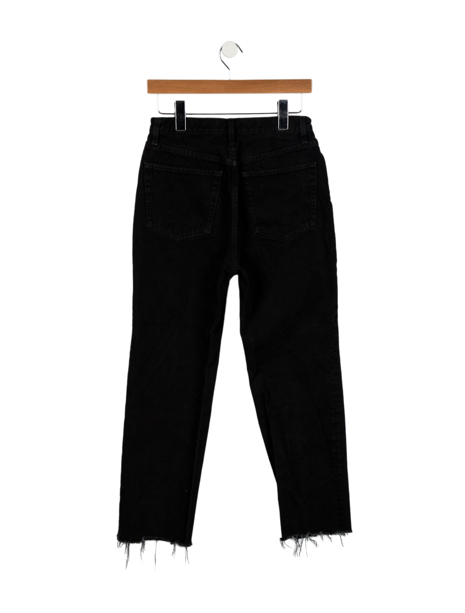 TOTEME High-Rise Straight Leg Jeans