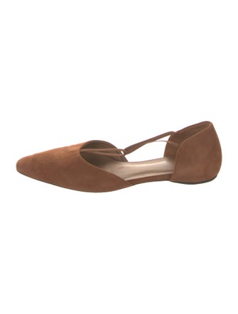TOTEME Suede D'Orsay Flats