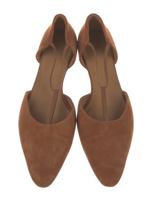 TOTEME Suede D'Orsay Flats