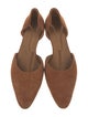 TOTEME Suede D'Orsay Flats