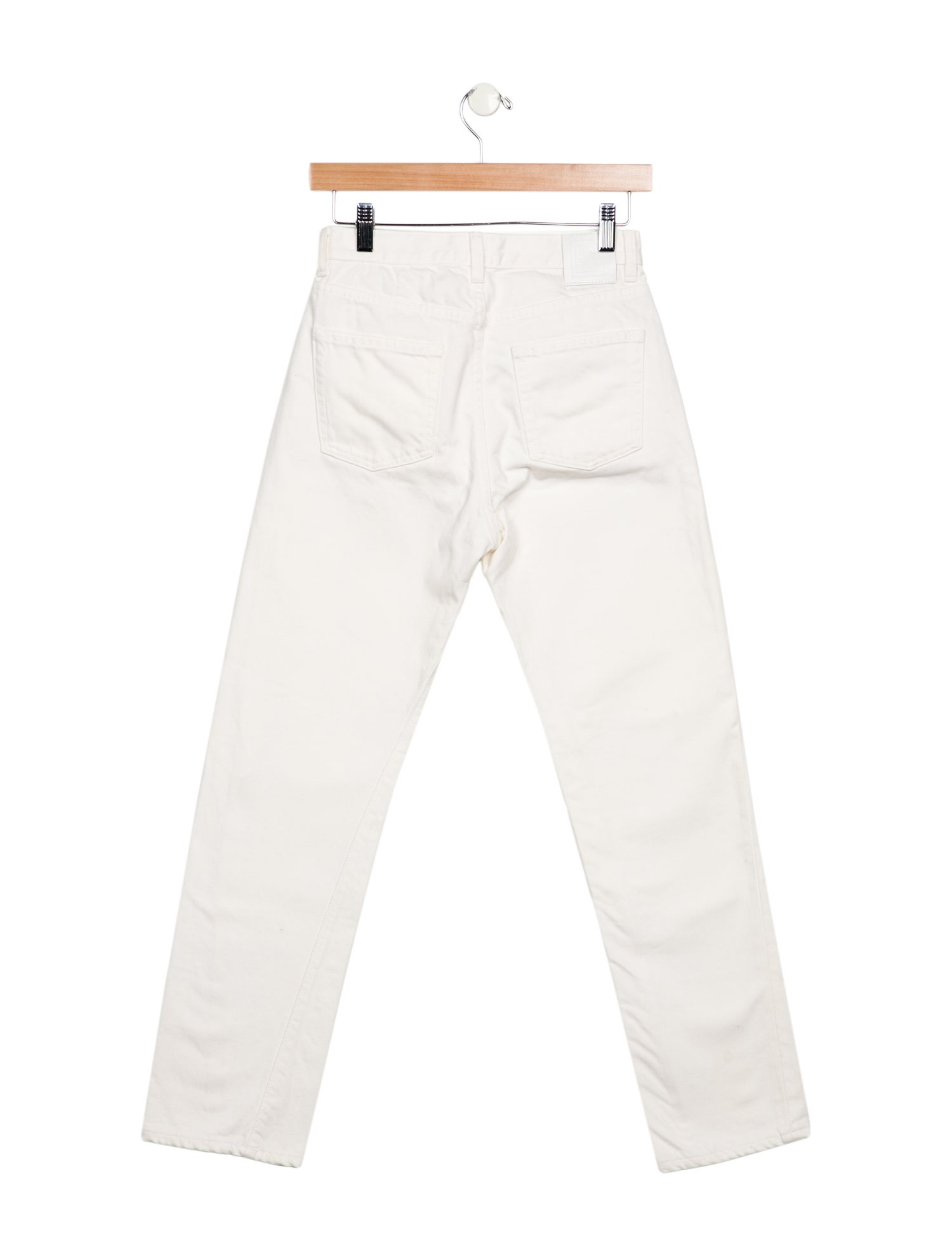 TOTEME High-Rise Straight Leg Jeans