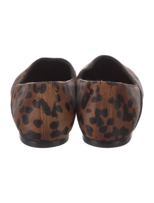 TOTEME Ponyhair Animal Print Flats