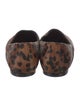 TOTEME Ponyhair Animal Print Flats