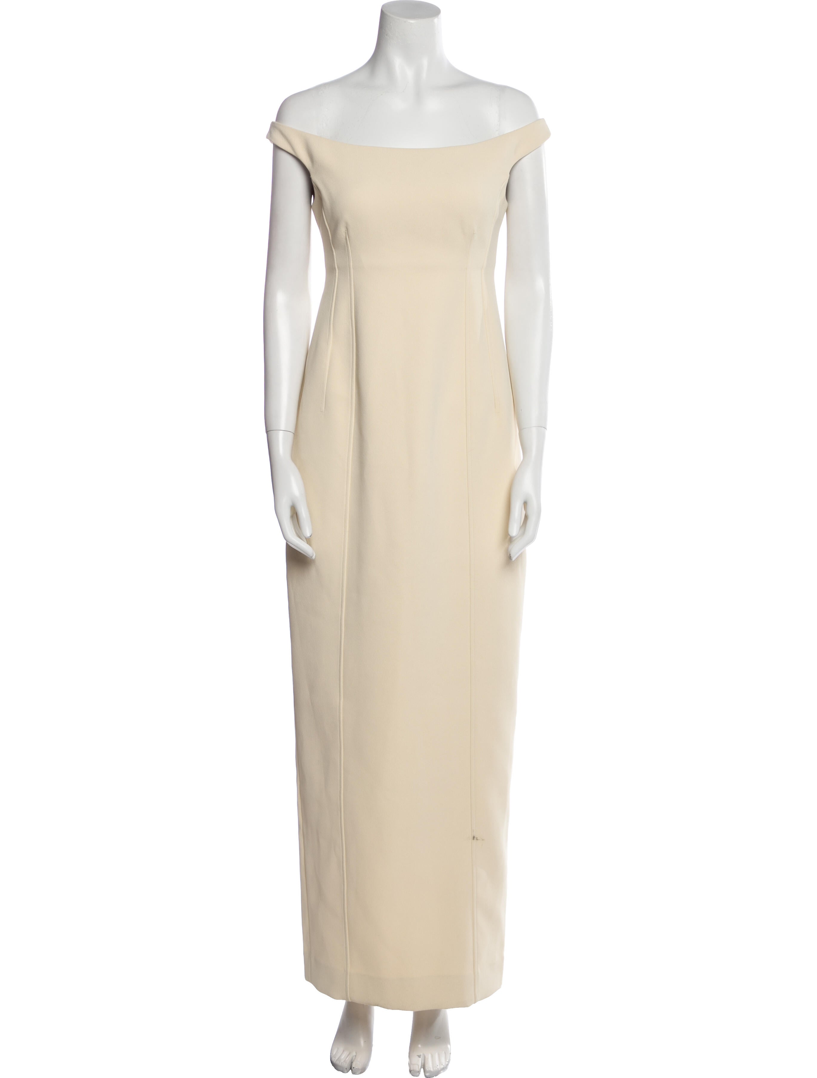 TOTEME Off-The-Shoulder Long Dress