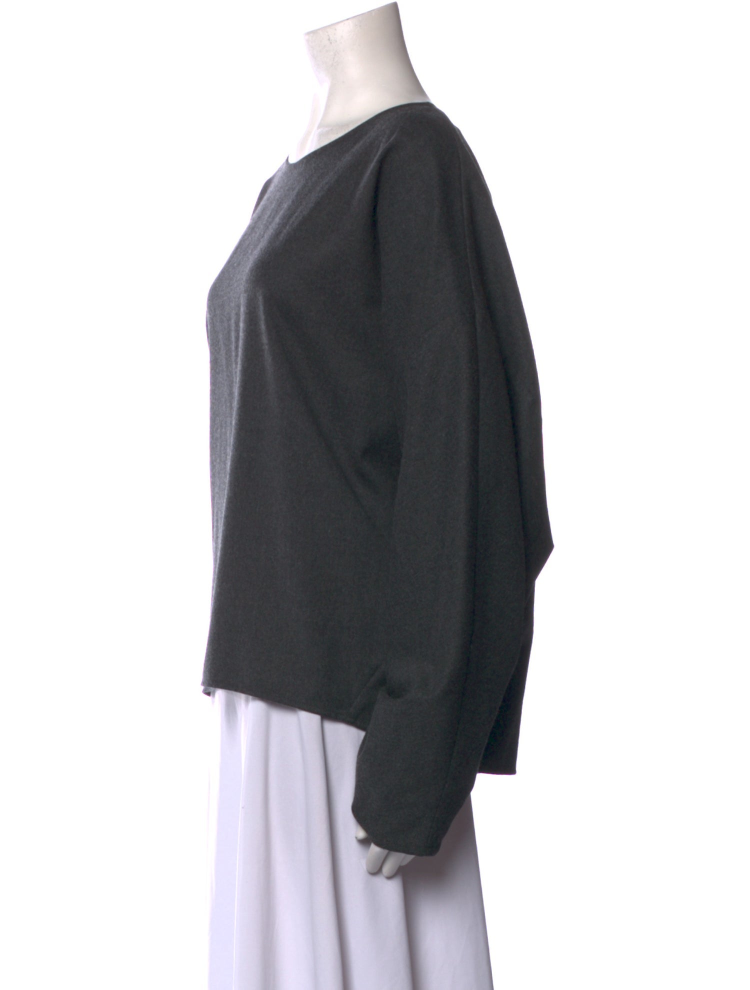 TOTEME Wool Bateau Neckline Sweater
