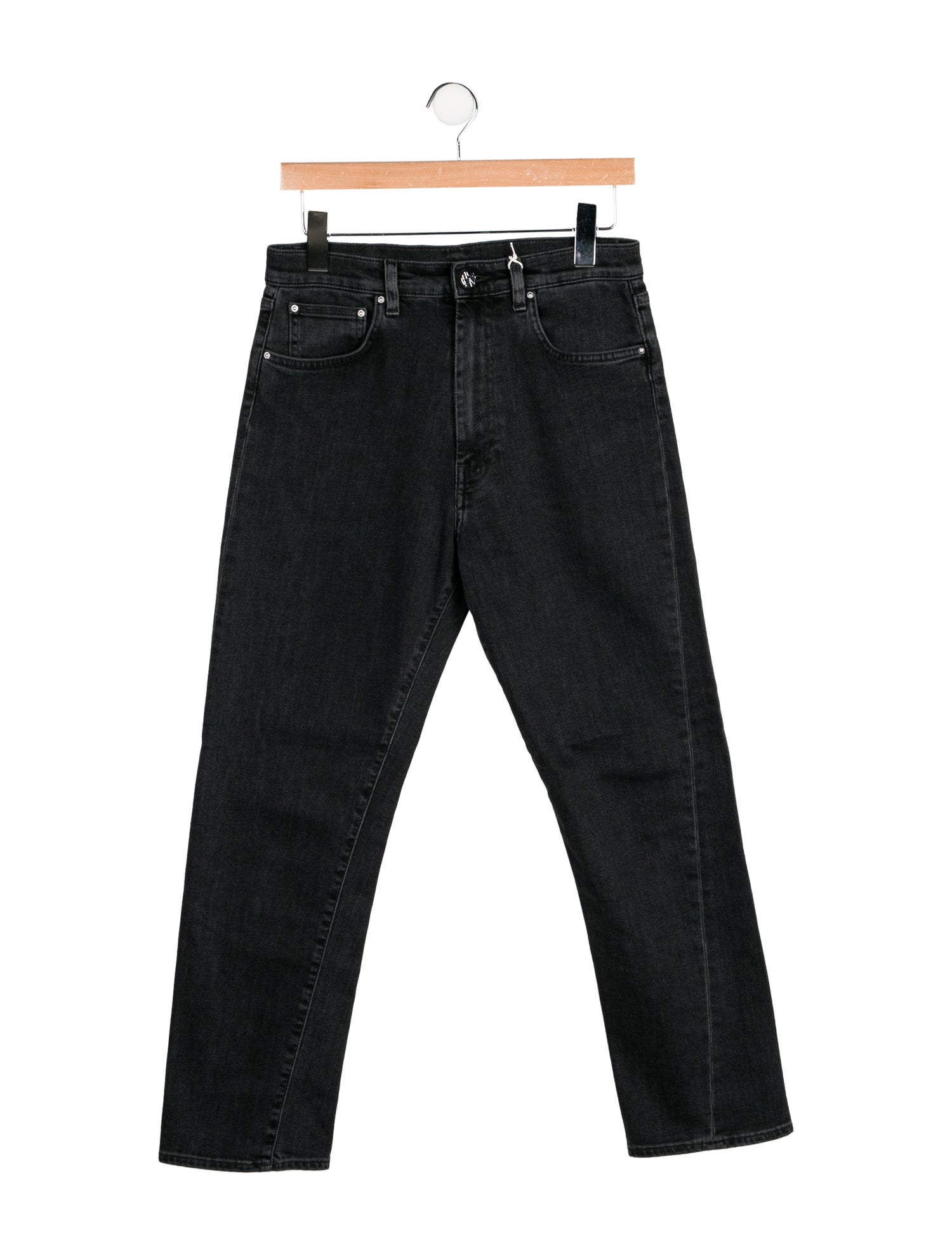 TOTEME High-Rise Straight Leg Jeans