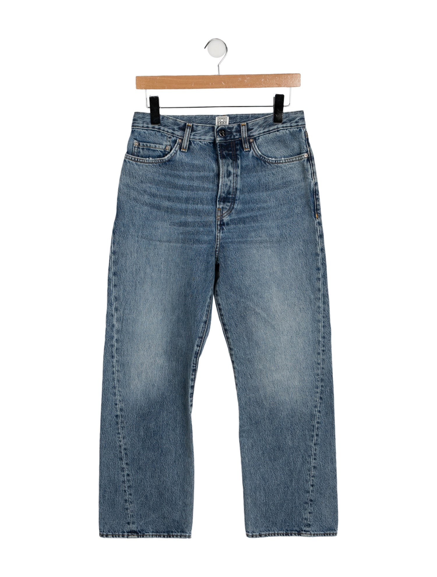 TOTEME High-Rise Wide Leg Jeans