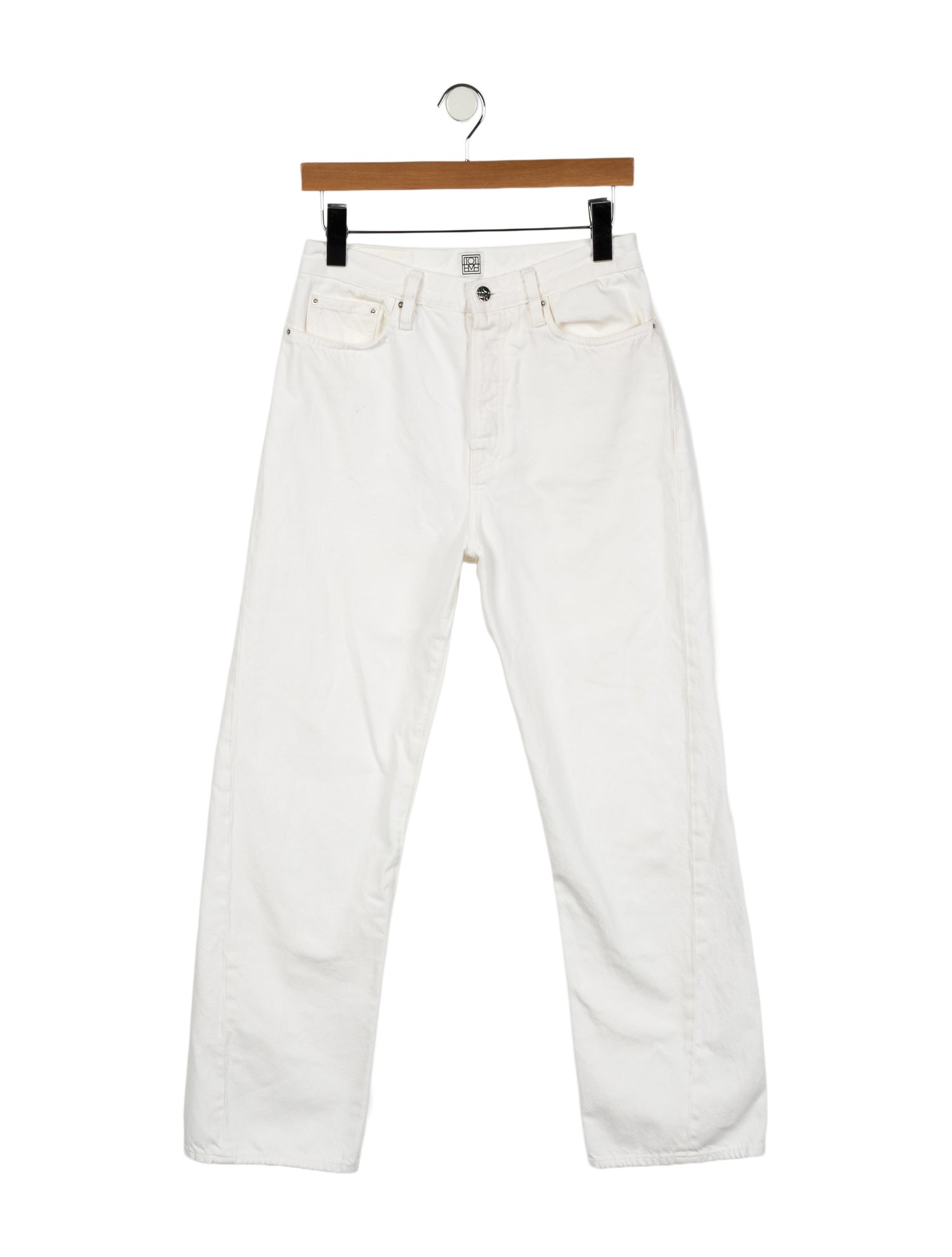 TOTEME High-Rise Wide Leg Jeans