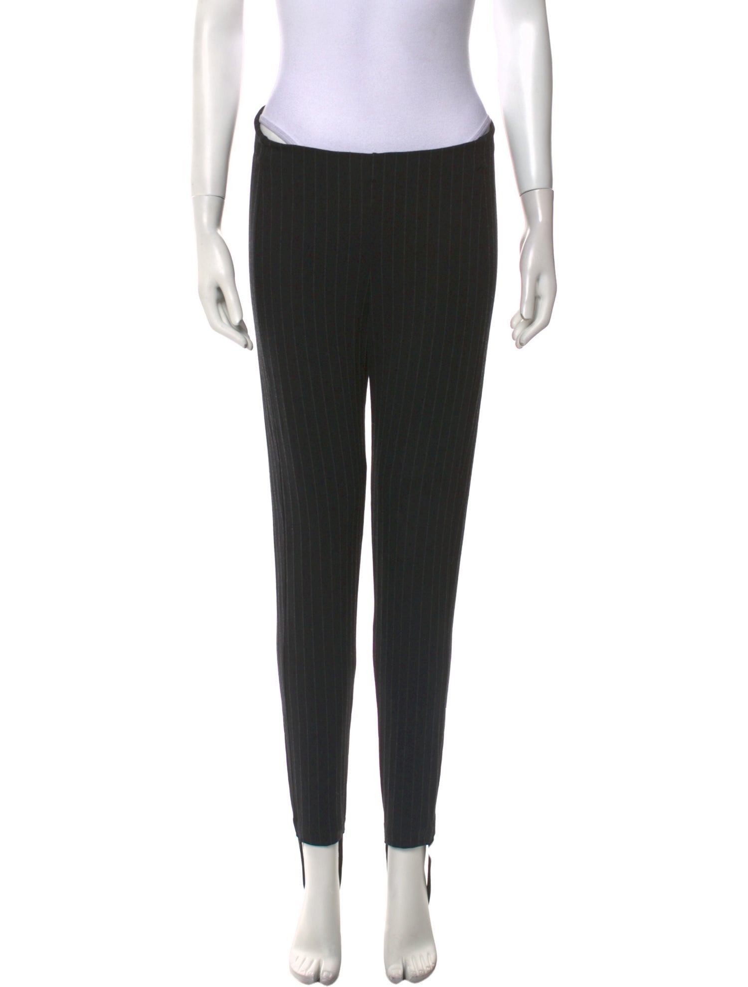 TOTEME Striped Skinny Leg Pants