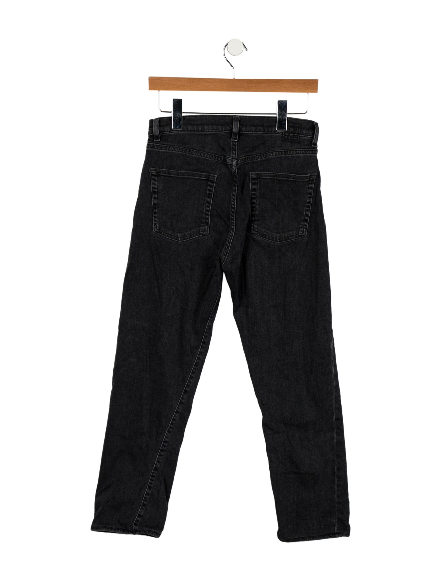 TOTEME High-Rise Straight Leg Jeans