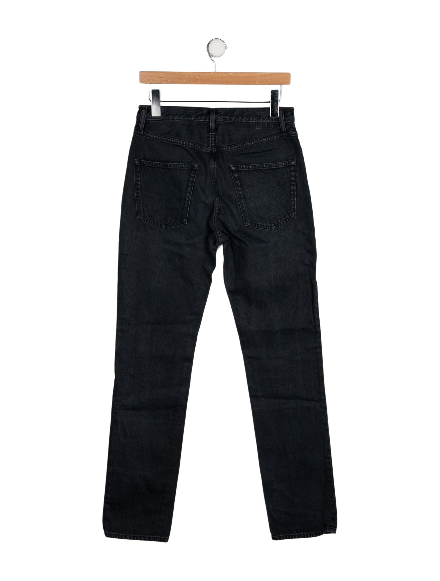 TOTEME Mid-Rise Straight Leg Jeans