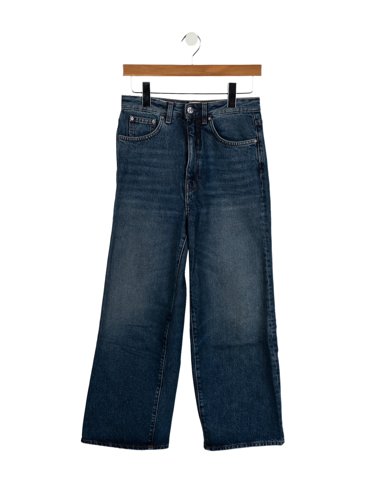 TOTEME High-Rise Wide Leg Jeans