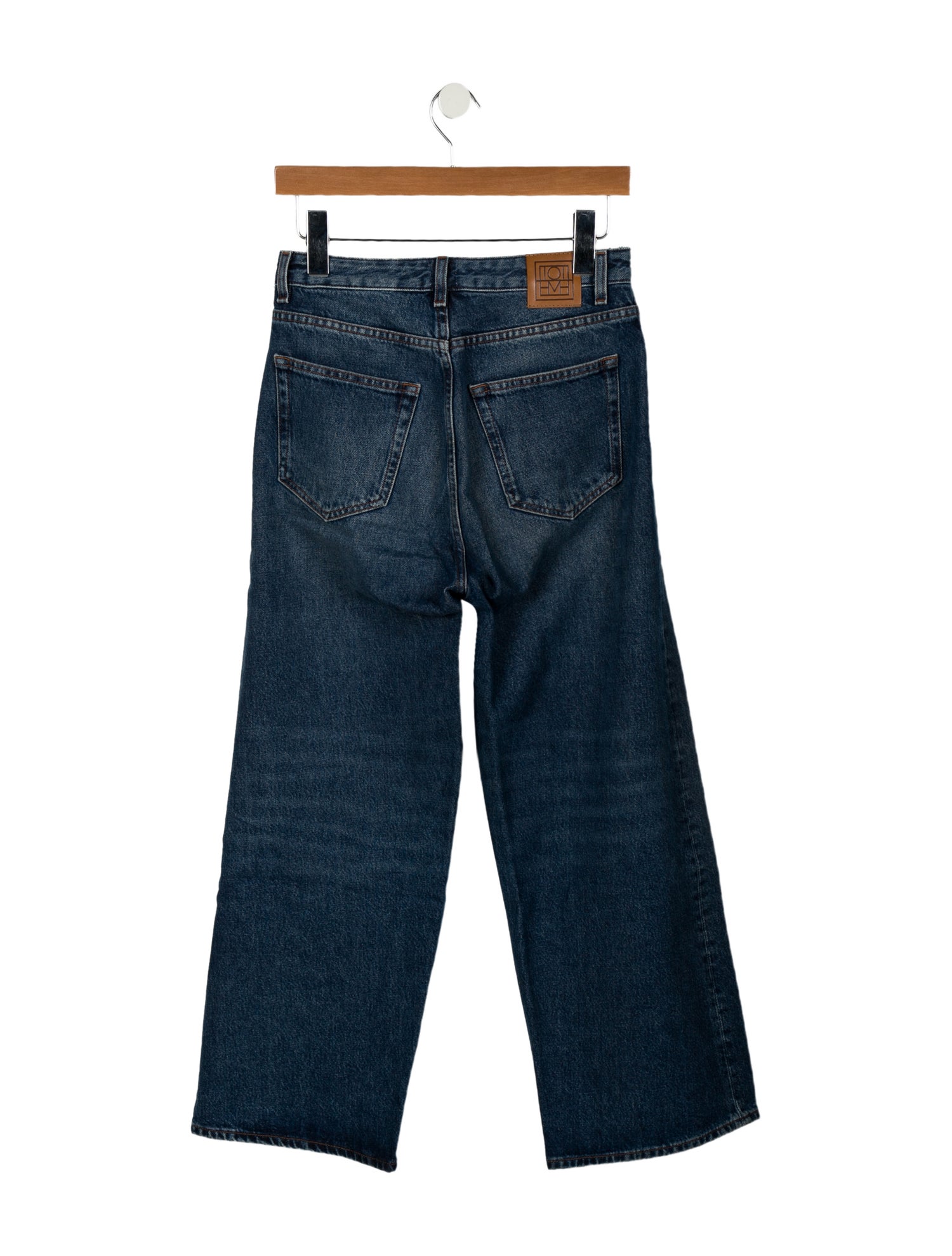 TOTEME High-Rise Wide Leg Jeans