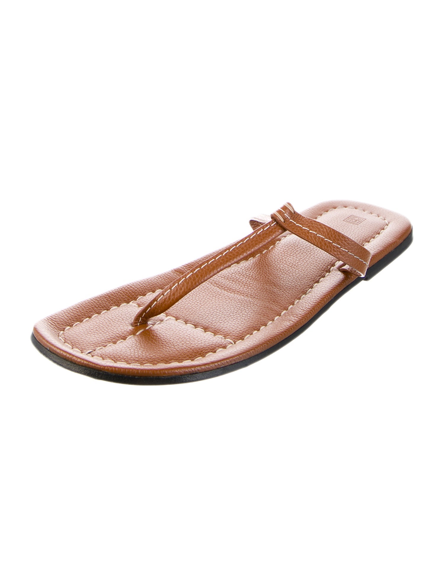 サンダル・ミュール TOTEME Women Sandals 252WAS805LE0114273 BROWN Totême Toteme Woman Sandals Tan Size 7 Leather In Tan Brown