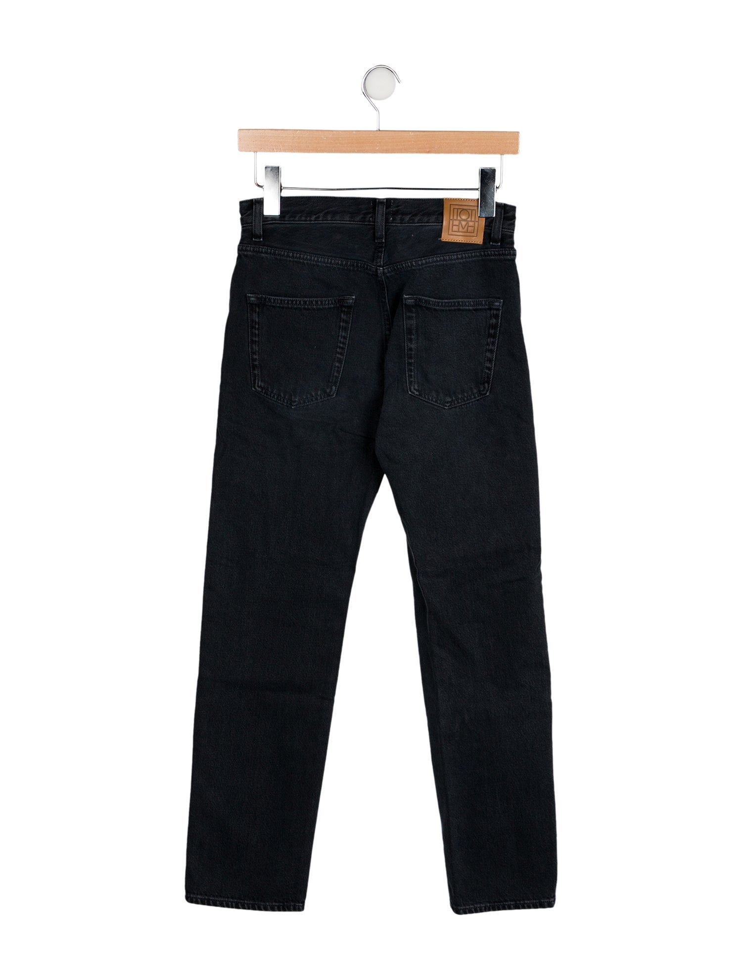 TOTEME Mid-Rise Straight Leg Jeans