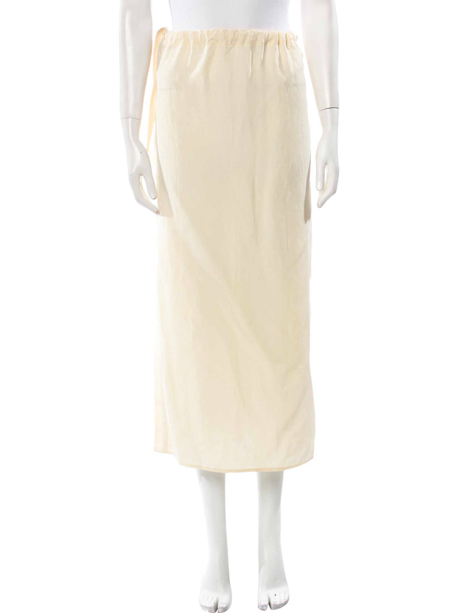 TOTEME Silk Midi Length Skirt