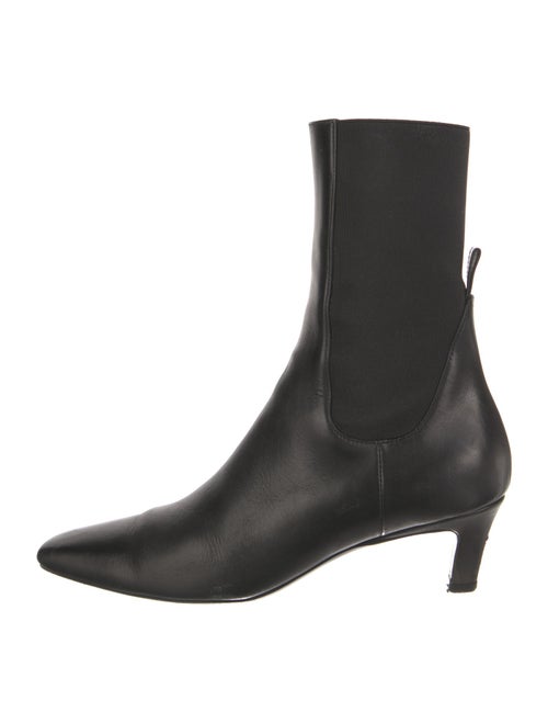 TOTEME Leather Sock Boots