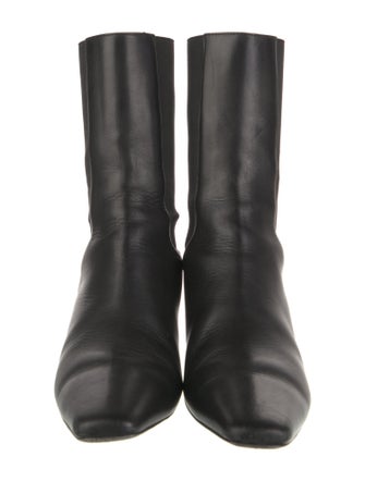TOTEME Leather Sock Boots