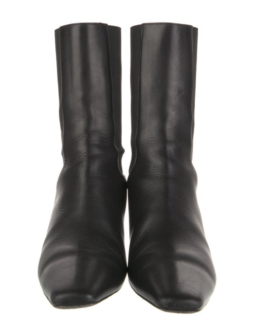 TOTEME Leather Sock Boots