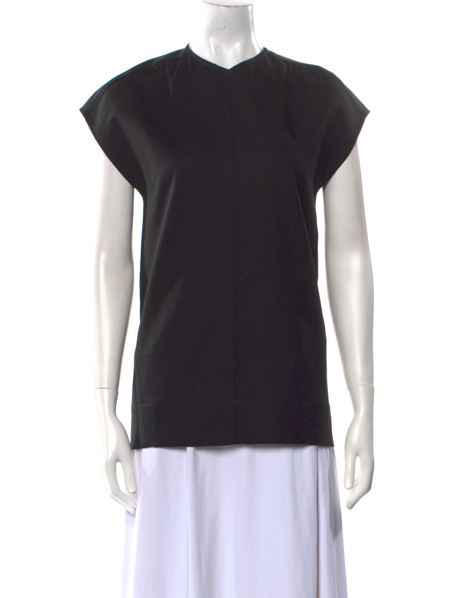 TOTEME Crew Neck Short Sleeve Top