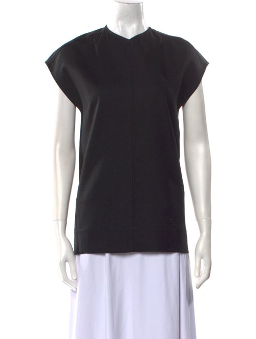 TOTEME Crew Neck Short Sleeve Top