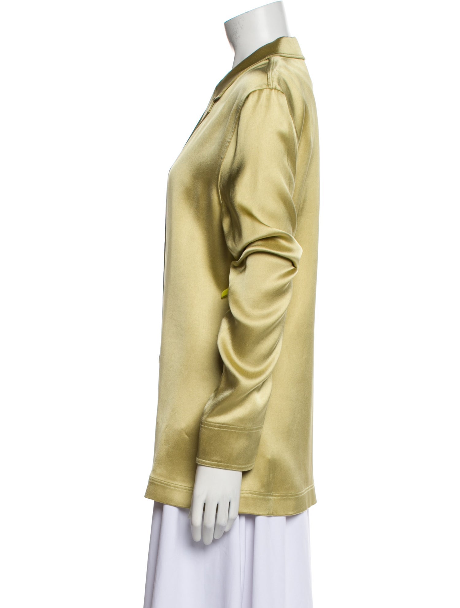 TOTEME Long Sleeve Button-Up Top